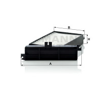 Фильтр салона MANN-FILTER CU 2709
